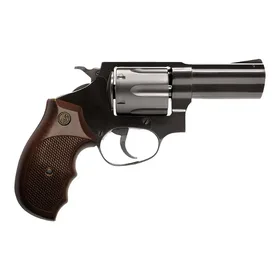 Revólver Rossi Revólver Rossi RP 63 Calibre .38 SPL – 6 Tiros – Cano 3" – Cerakote Graphene Black – Cabo de Madeira - M4 Tática