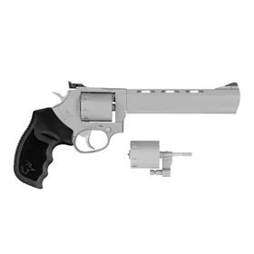 Revólver Taurus Revólver Taurus RT 832 Calibre .38 SPL / .380 ACP – 8 Tiros – Cano 6,5" – Inox Fosco - M4 Tática