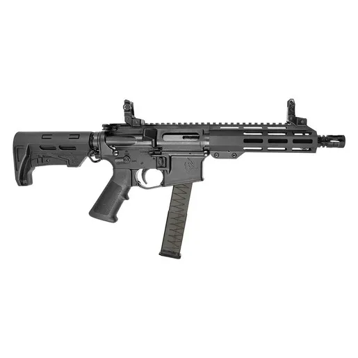 Carabina Taurus T9 Calibre 9mm – Cano 8" – Semiautomática – M-LOK – Kit 3x32 Tiros – Anodizado Preto