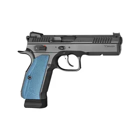 Pistola CZ Pistola CZ Shadow 2 Blue – Calibre 9mm Luger – 19 Tiros – Acabamento Nitretado - M4 Tática