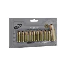 Munição CBC Calibre 9mm Luger +P Pro Shock 135gr EXPO – Blister com 10 Unidades