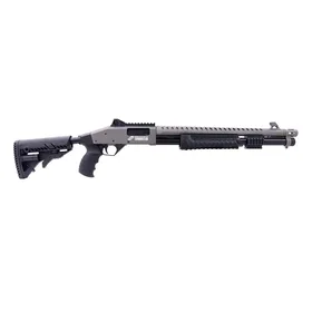 Espingarda CBC Espingarda CBC Pump Military 3.0 RT Calibre .12GA – Cano 19" – Full Tungstênio (Coronha Retrátil) - M4 Tática