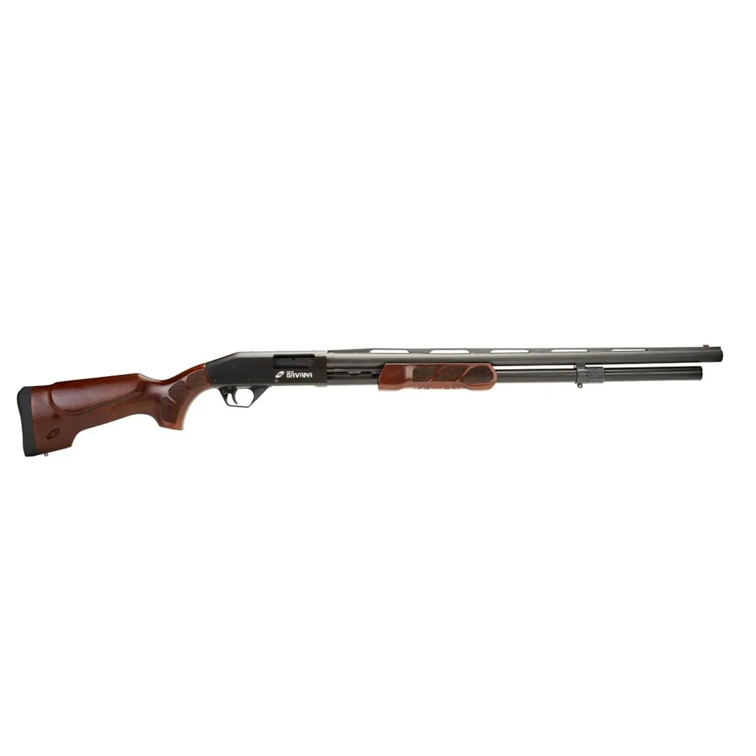 Espingarda CBC Pump Savana Calibre .12GA – Cano 28" – Coronha em Madeira