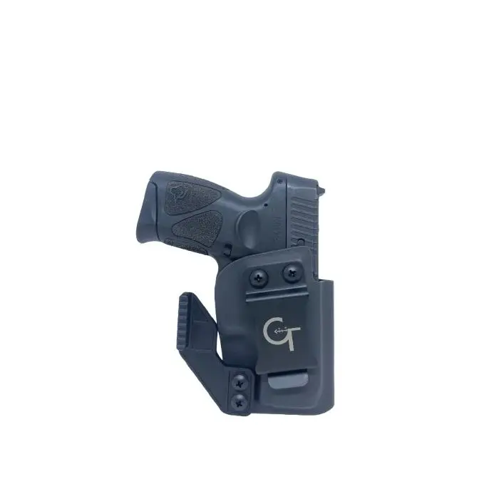 Coldre Velado Kydex IWB Taurus G2c / G3c – Destro – Com Aba (Wing) e Clipe de Metal