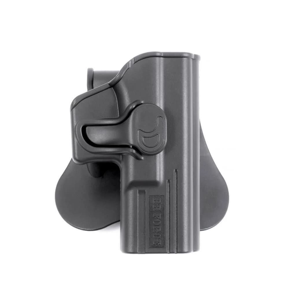 Coldre Administrativo BR Force para Glock Compact – Compatível com G19, G23 e G32 – Destro